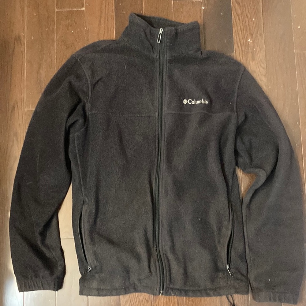 Men’s Columbia fleece jacket Large